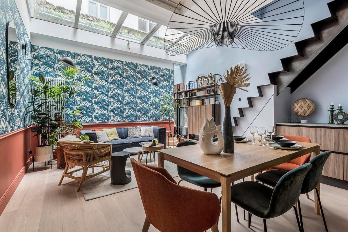 Ferienwohnung Jungle-Art - Duplex Tres Calme Et Cosy Lyon Exterior foto